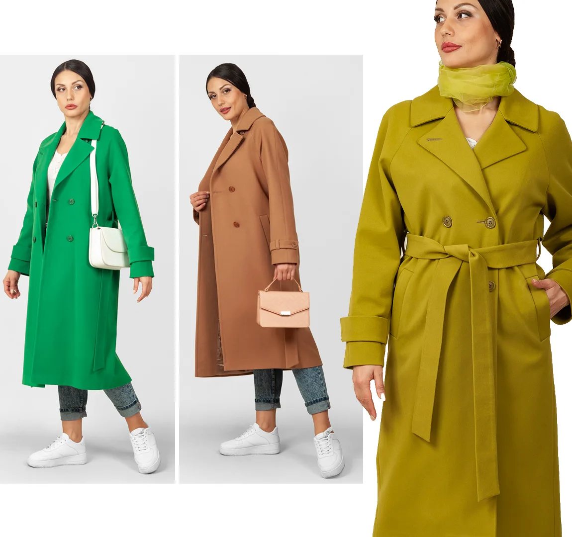 Женские демисезонное пальто коллекции-2023