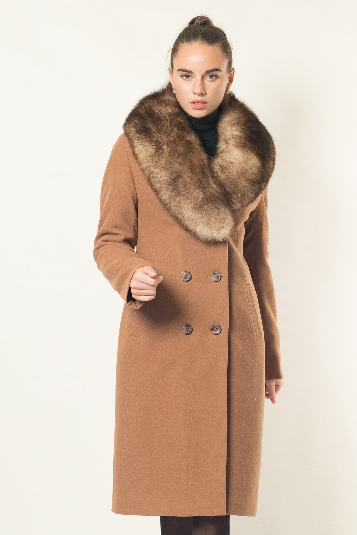 Женское зимнее пальто, Пальто приталенное, Артикул - 347z dublin кемел: купить онлайн.