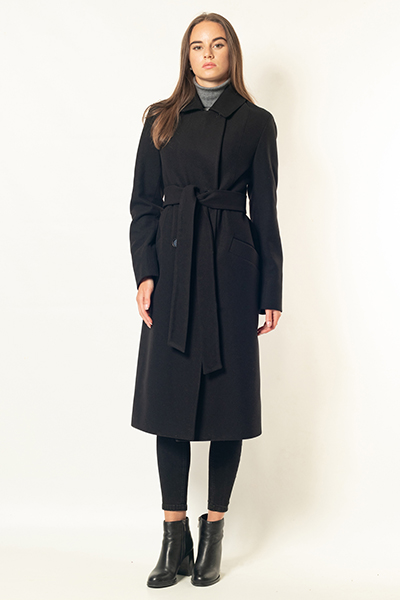 Пальто-халат-№ 348 dublin чёрный-3