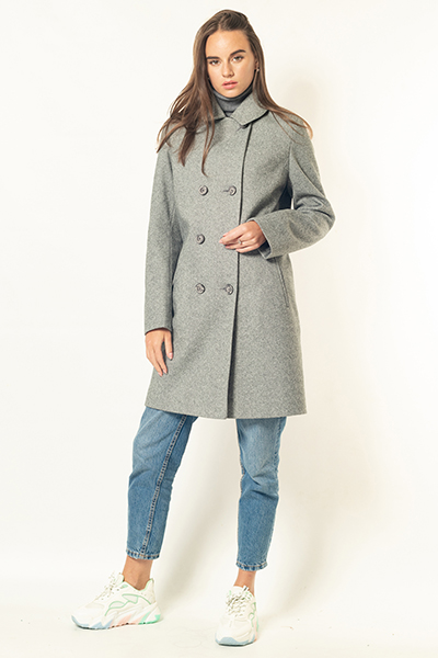 Пальто-пиджак-№ 350 mellon серый-2