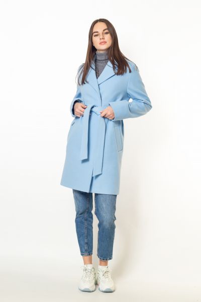 Пальто-пиджак-351 голубой-2