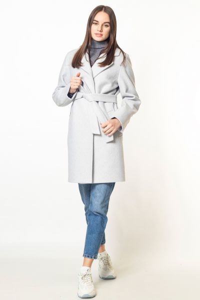 Пальто-пиджак-351 светло-серый-2